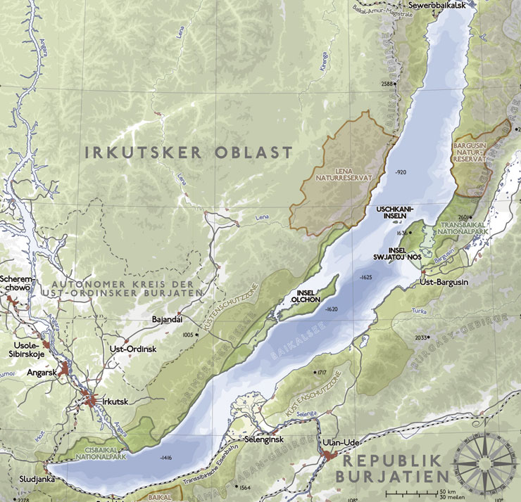 Lake Baikal Russia - info, accommodation, transfer, tours — OstWest.com